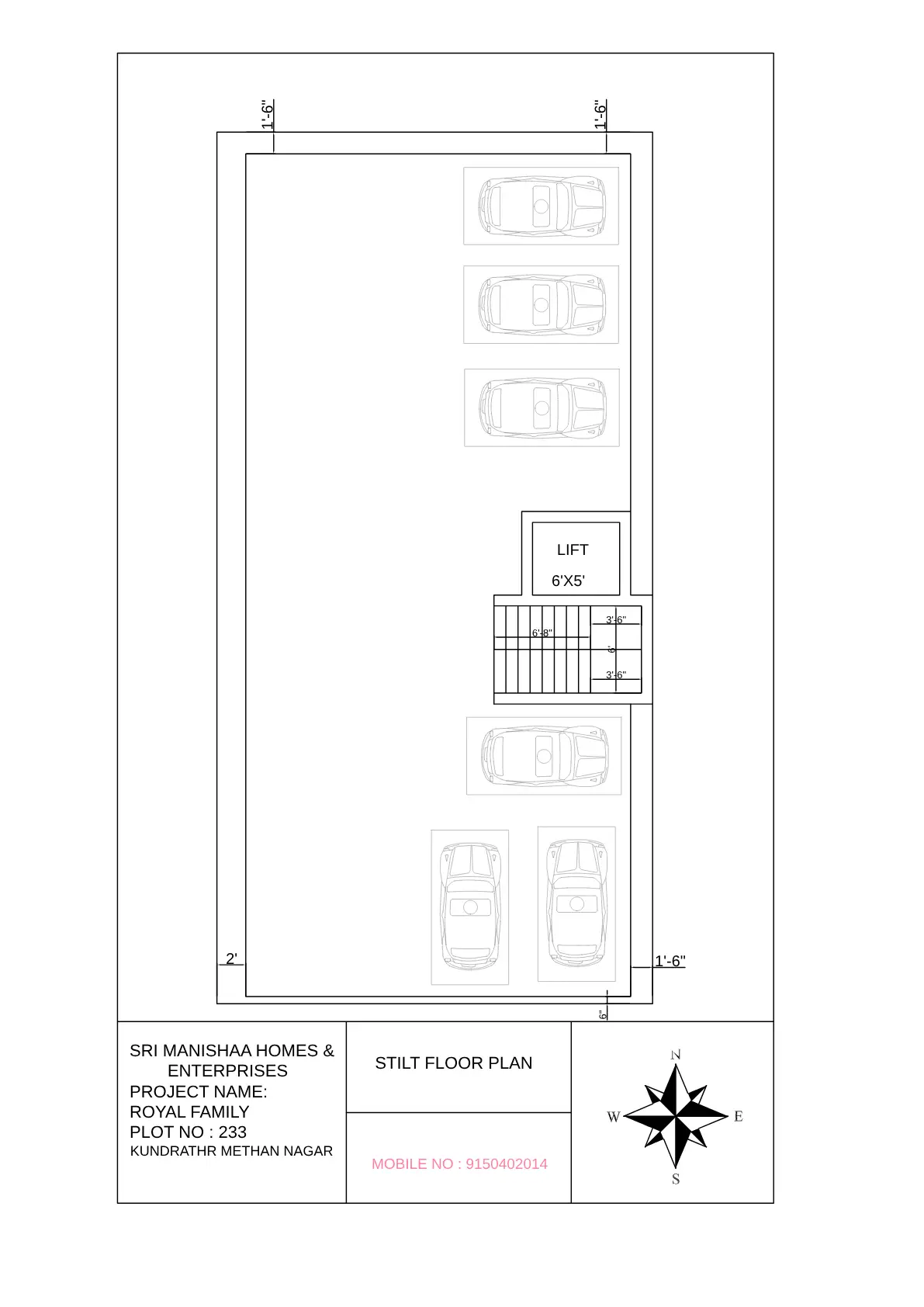 Stilt Floor Plan
